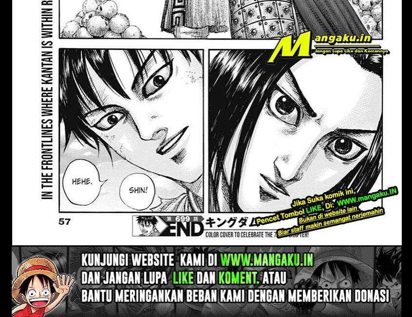 Kingdom Chapter 699 Gambar 12