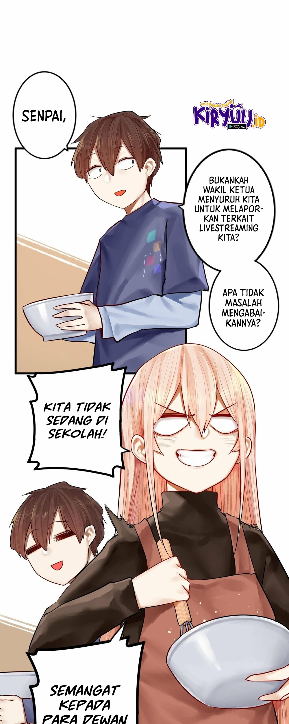 Miss, don’t livestream it! Chapter 26.1 Gambar 14
