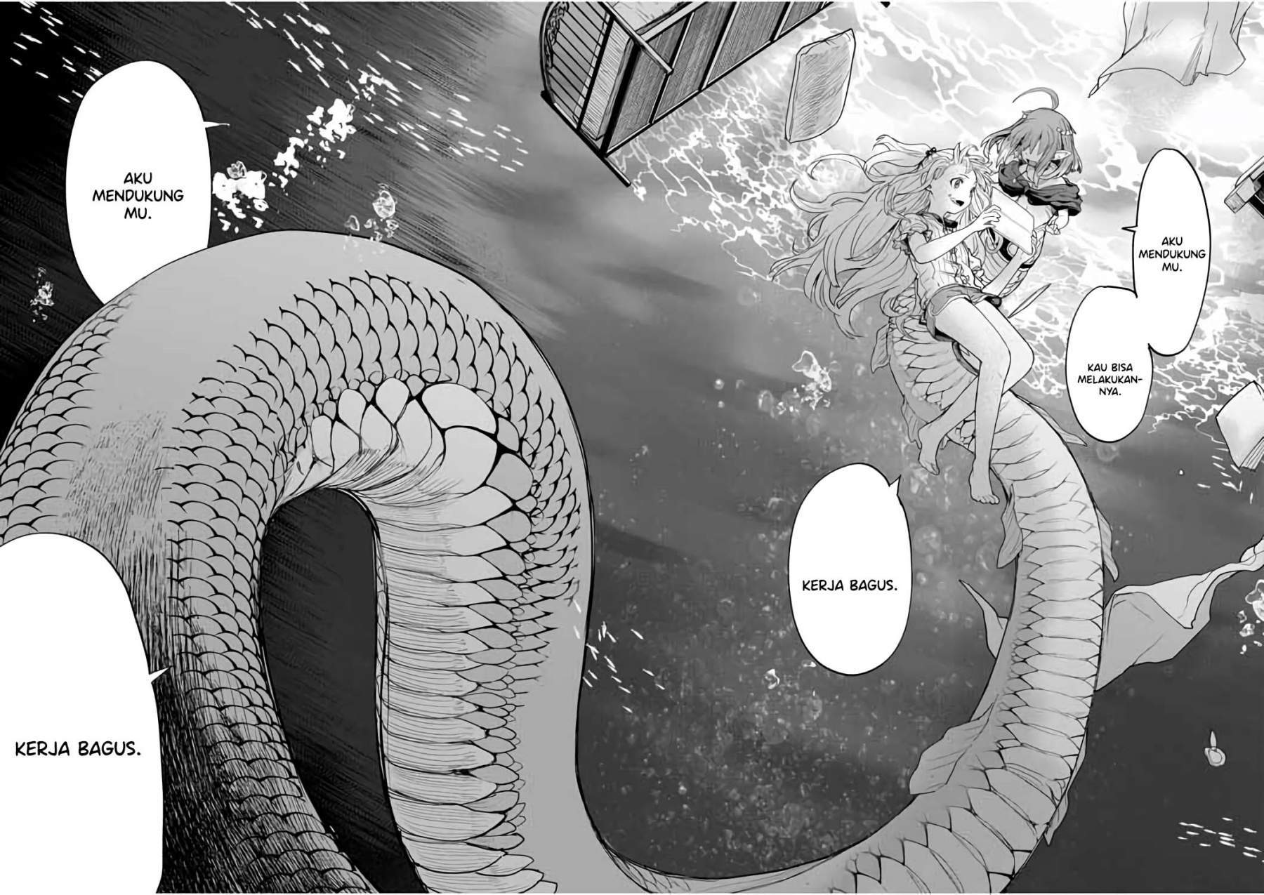 Kaii to Otome to Kamikakushi Chapter 35 Gambar 5