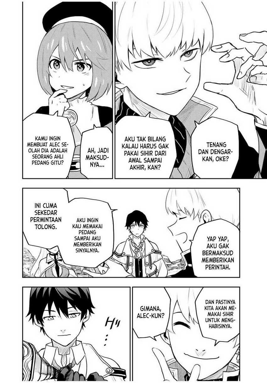 A Court Magician, Who Was Focused On Supportive Magic Because His Allies Were Too Weak, Aims To Become The Strongest After Being Banished Chapter 12 Gambar 3