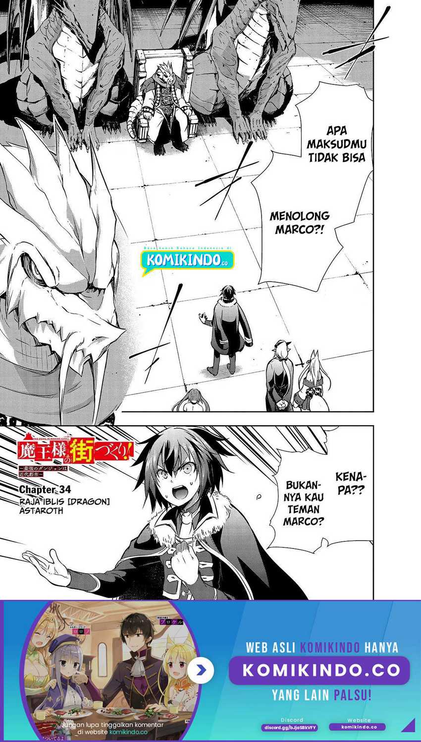 Maou-sama no Machizukuri! ~Saikyou no Danjon wa Kindai Toshi~ Chapter 34 Gambar 3