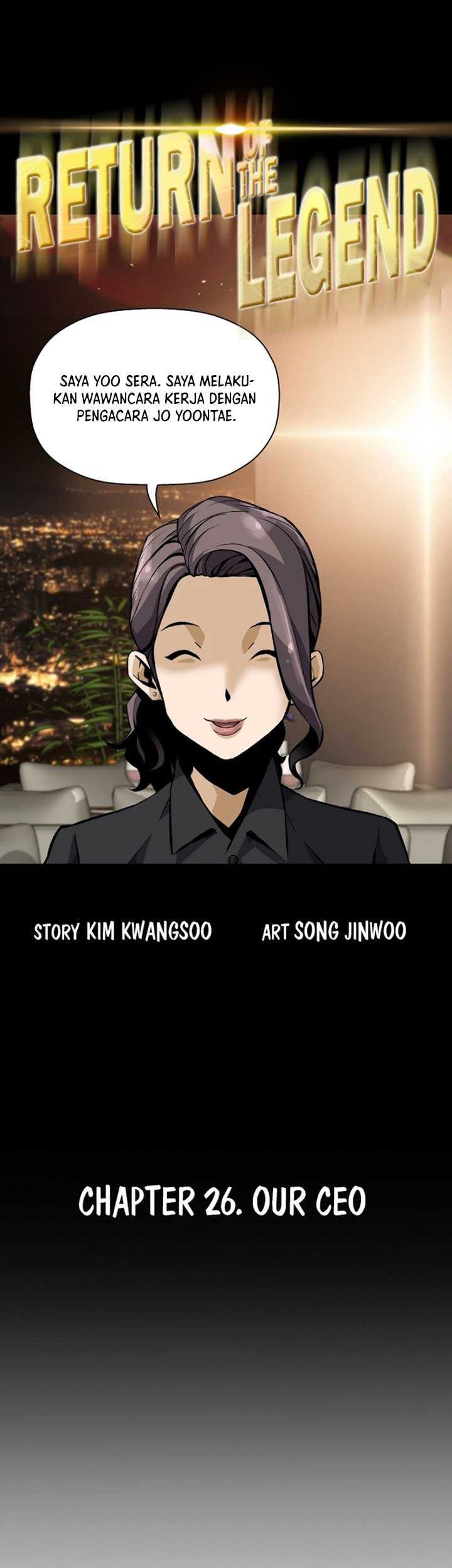 Baca Manhwa Return of the Legend Chapter 26 Gambar 2