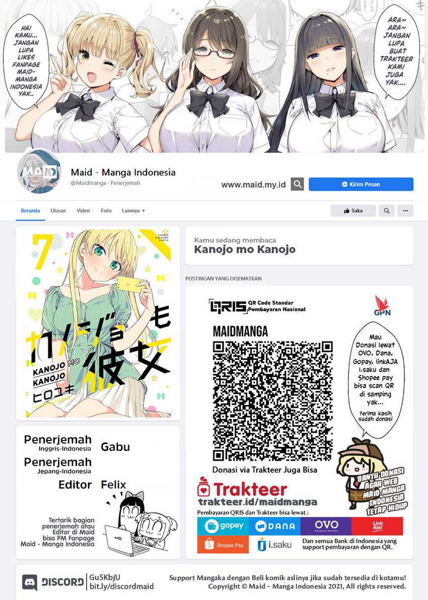 Baca Manga Kanojo mo Kanojo Chapter 69 Gambar 2