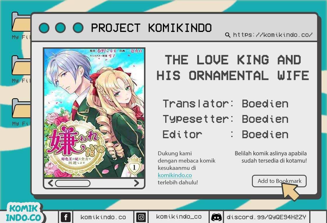 Baca Komik The Love King and His Ornamental Wife Chapter 8 Gambar 1