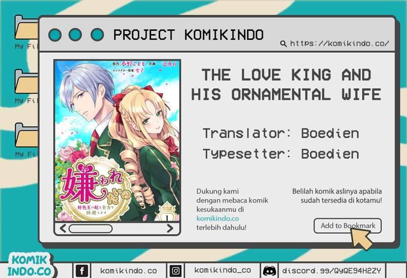 Baca Komik The Love King and His Ornamental Wife Chapter 7 Gambar 1