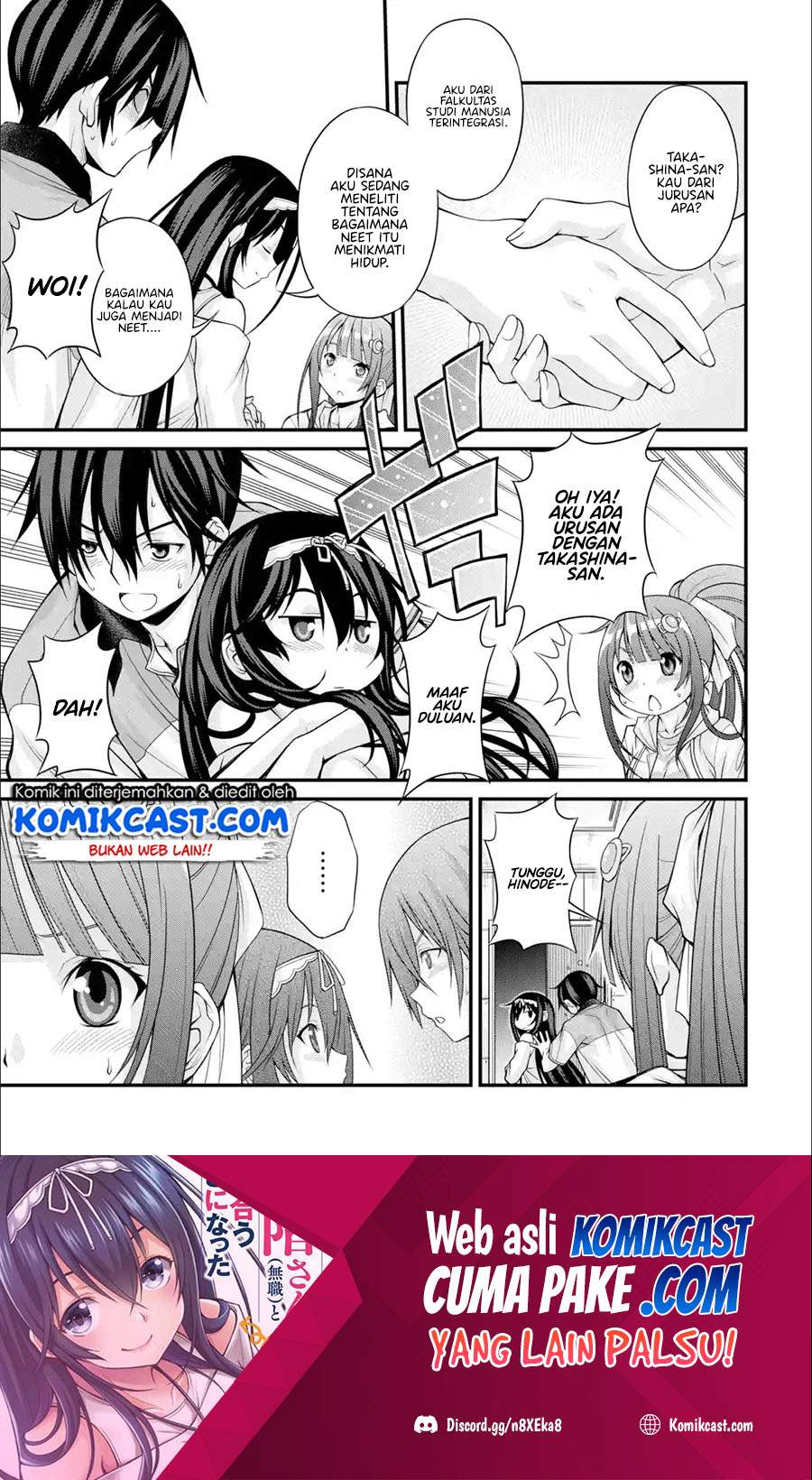 Baca Manga Kirei na Kurokami no Takashina-san (Mushoku) to Tsukiau Koto ni Natta Chapter 06.3. Gambar 2