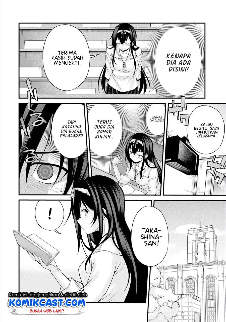 Kirei na Kurokami no Takashina-san (Mushoku) to Tsukiau Koto ni Natta Chapter 06.2 Gambar 4