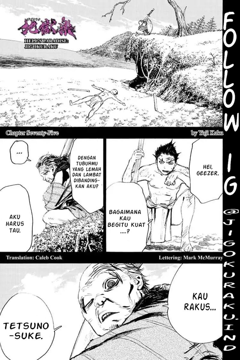 Baca Komik Jigokuraku Chapter 75 Gambar 1