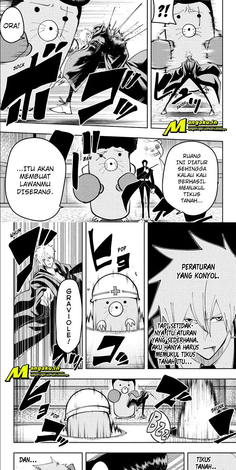 Mashle: Magic and Muscles Chapter 86 Gambar 6