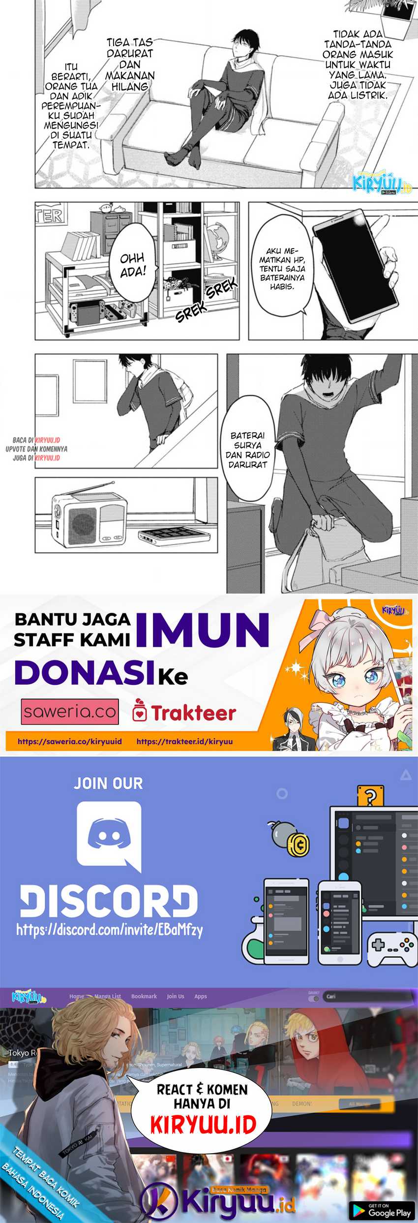 Ano Hi Chikyuu ni Dungeon ga Shutsugen Shita Chapter 5.1 Gambar 12