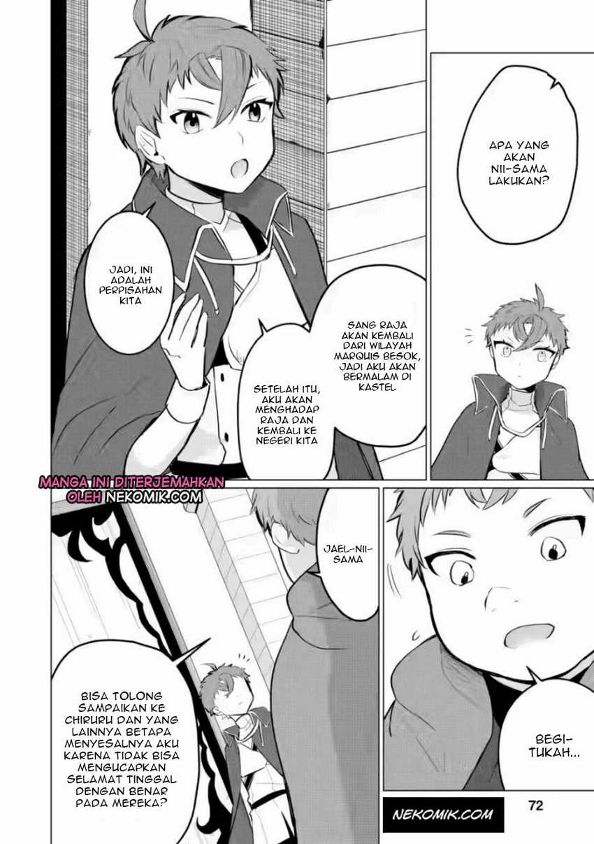 Tensei Saki ga Zannen Ouji Datta Ken: Ima wa Fukkin 1-kai mo Dekinai kedo Yasete Isekai Sukuimasu Chapter 08 Gambar 7