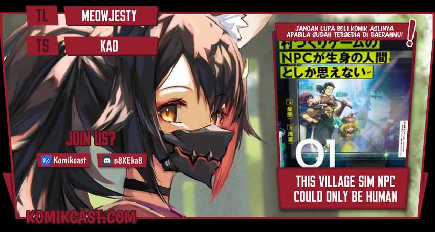 Baca Komik This Village Sim NPC Could Only Be Human Chapter 13.1 Gambar 1