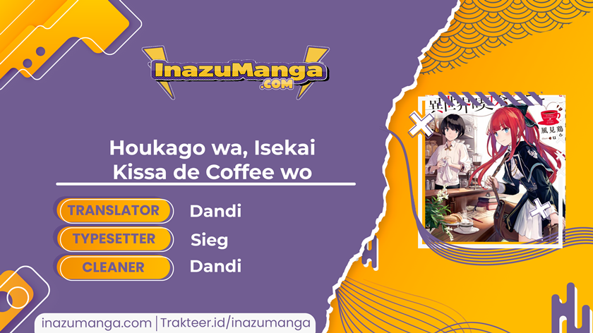 Baca Komik Houkago wa, Isekai Kissa de Coffee wo Chapter 1 Gambar 1