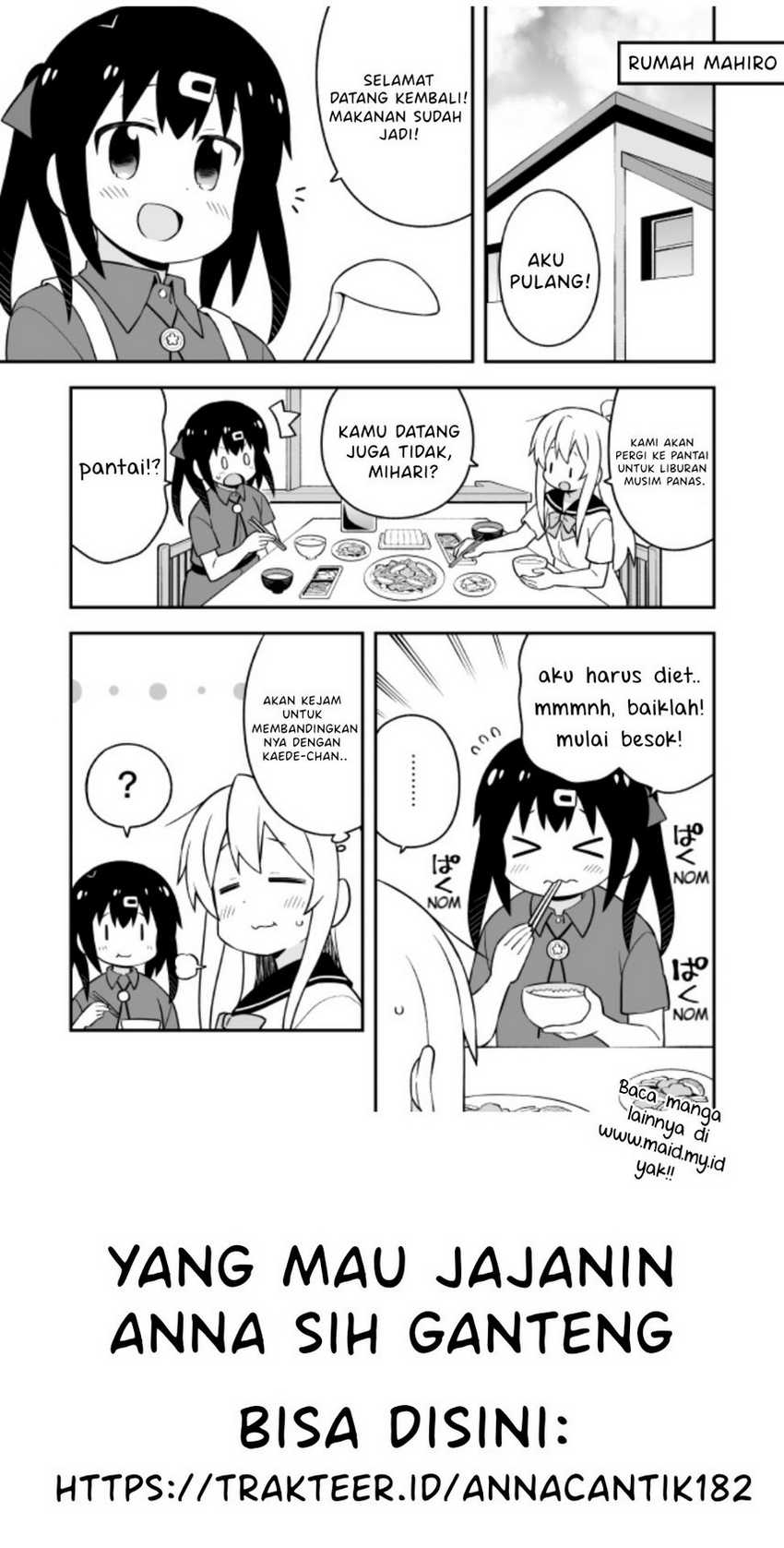 Onii-chan wa Oshimai Chapter 56 Gambar 15