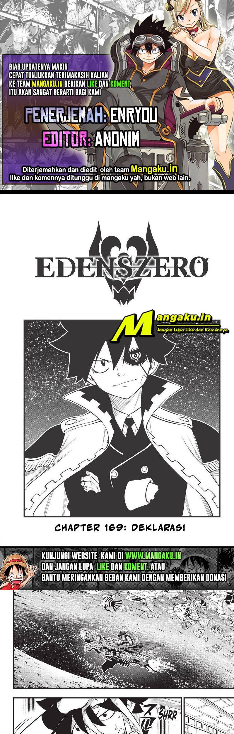 Baca Komik Eden's Zero Chapter 169 Gambar 1