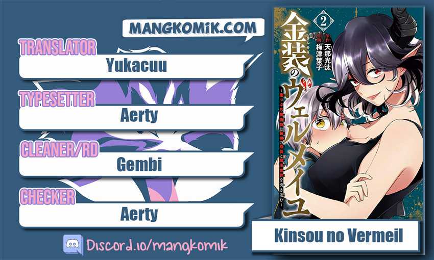 Kinsou no Vermeil – Gakeppuchi Majutshi wa Saikyou no Yakusai to Mahou Sekai o Tsukisusumu Chapter 09.2 Gambar 3