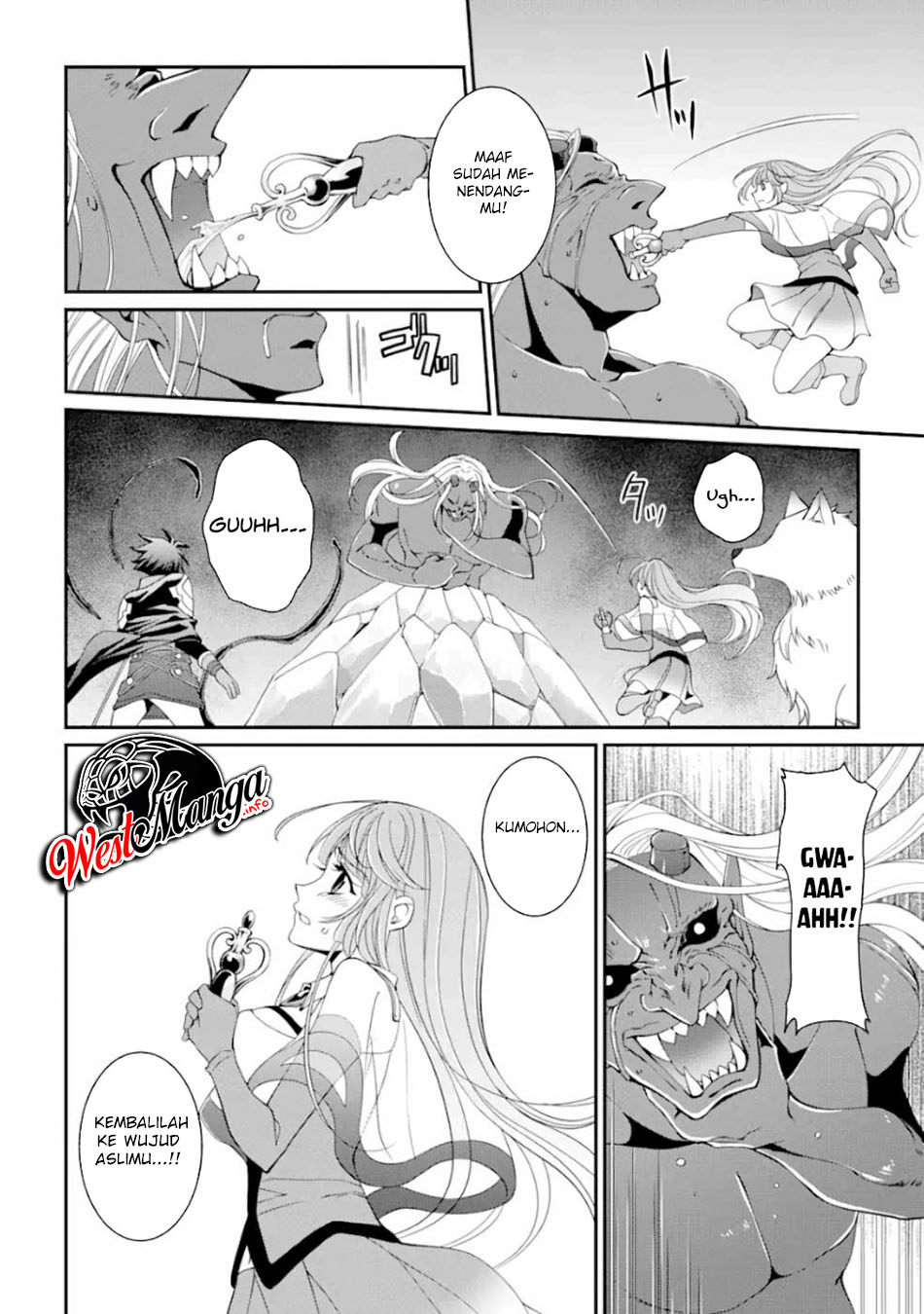 Shikkoku tsukai no saikyo yusha nakama zen’in ni uragira retanode saikyo no mamono Chapter 8 Gambar 32