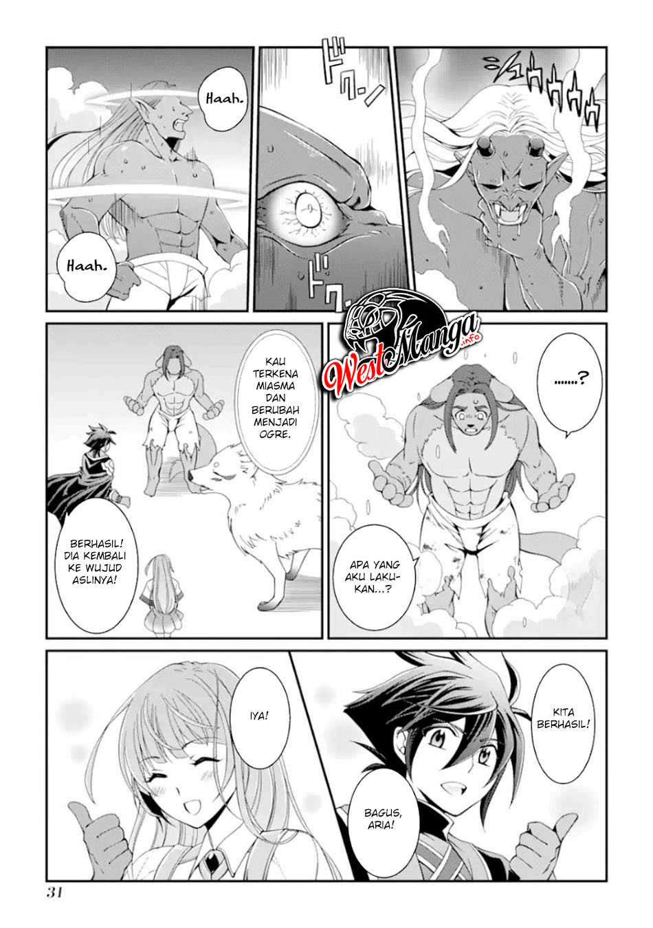 Shikkoku tsukai no saikyo yusha nakama zen’in ni uragira retanode saikyo no mamono Chapter 8 Gambar 33