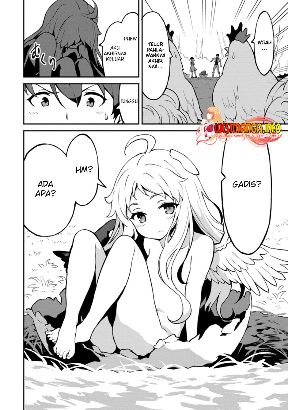 Taberu dake de Level-Up! Damegami to Issho ni Isekai Musou Chapter 24.3 Gambar 11