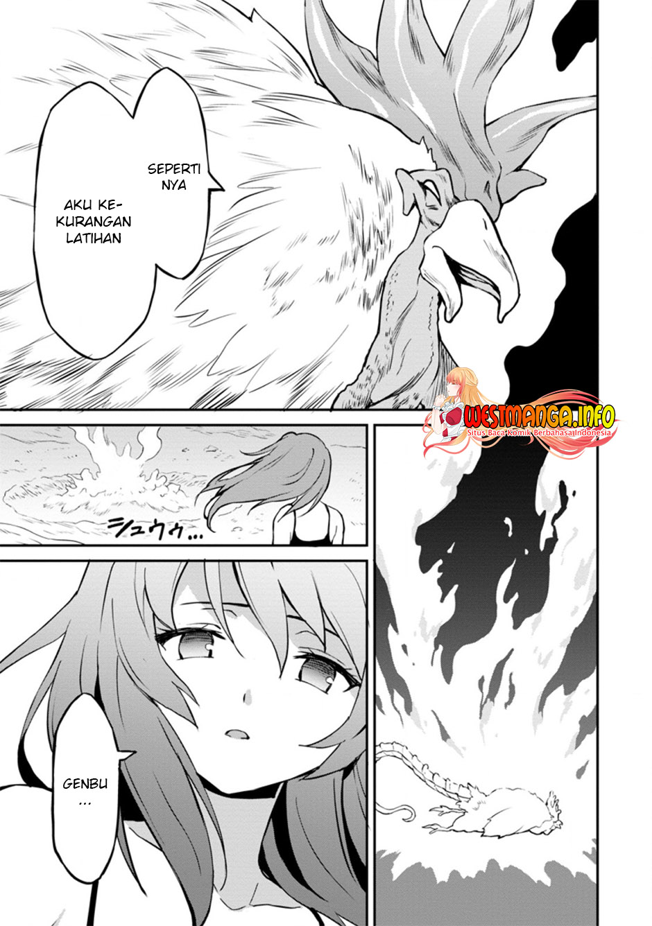 Taberu dake de Level-Up! Damegami to Issho ni Isekai Musou Chapter 24.3 Gambar 6