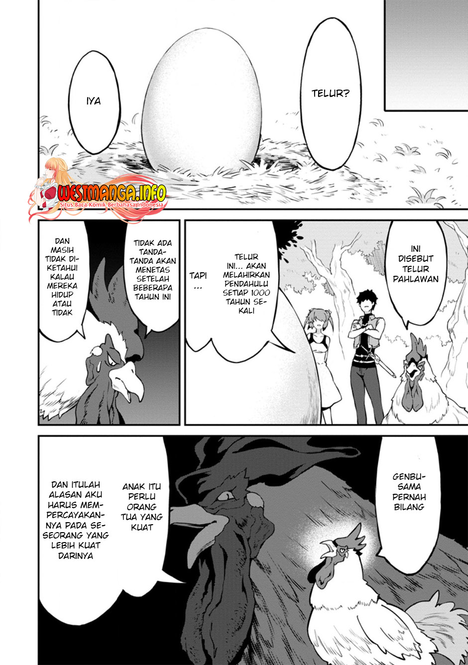Taberu dake de Level-Up! Damegami to Issho ni Isekai Musou Chapter 24.3 Gambar 9