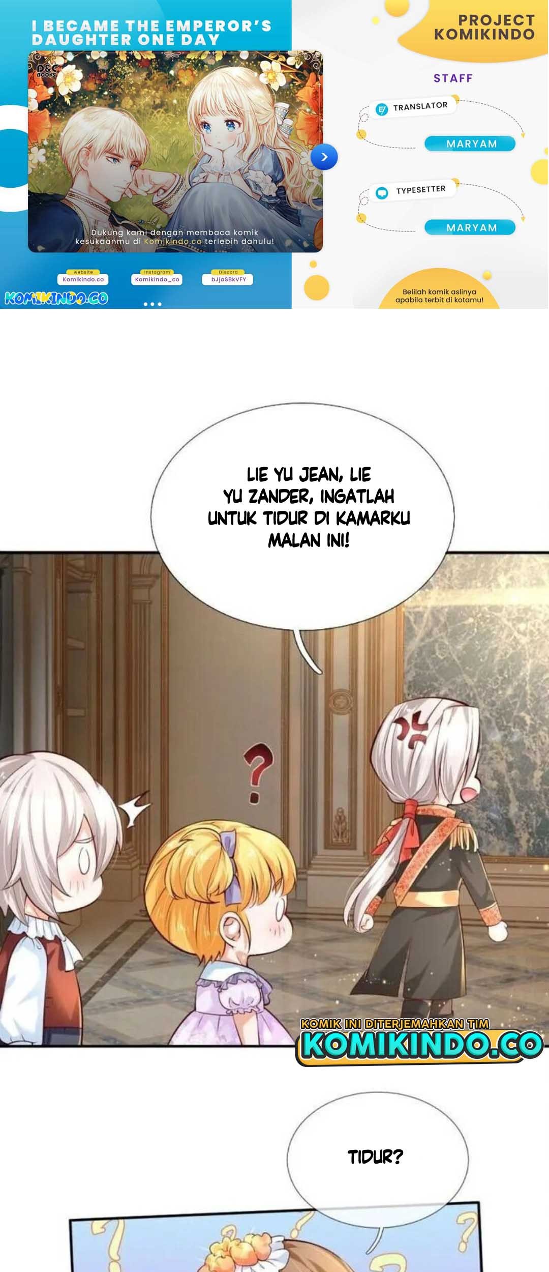Baca Komik I Became The Emperor’s Daughter One Day Chapter 90 Gambar 1