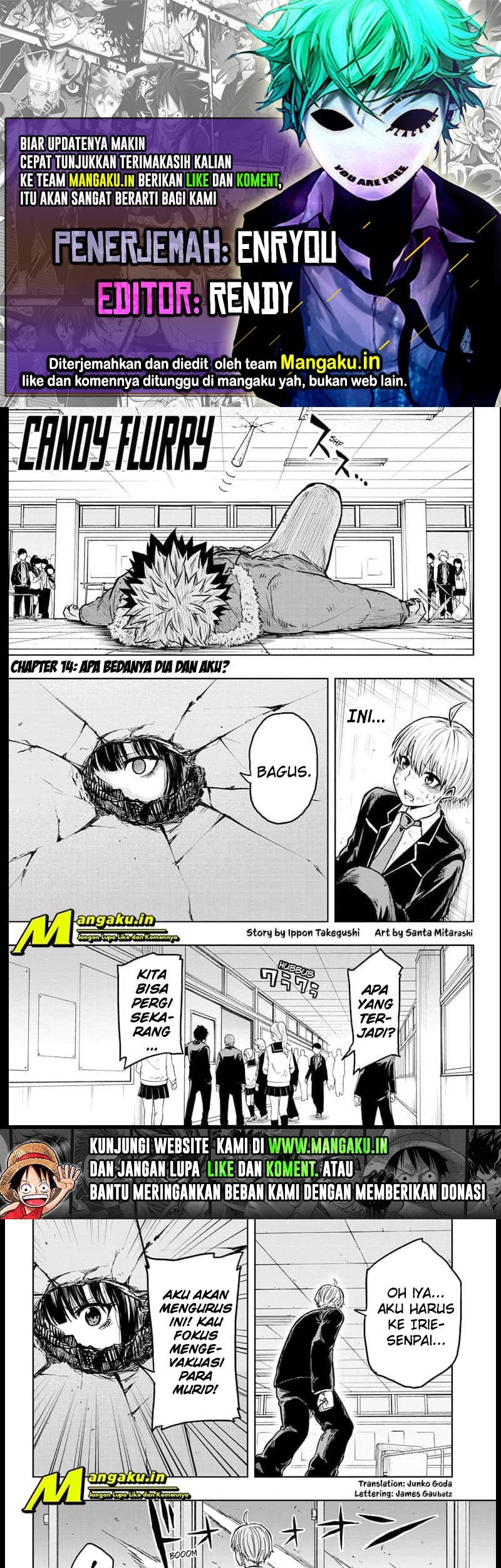 Baca Komik Candy Flurry (Amenofuru) Chapter 14 Gambar 1