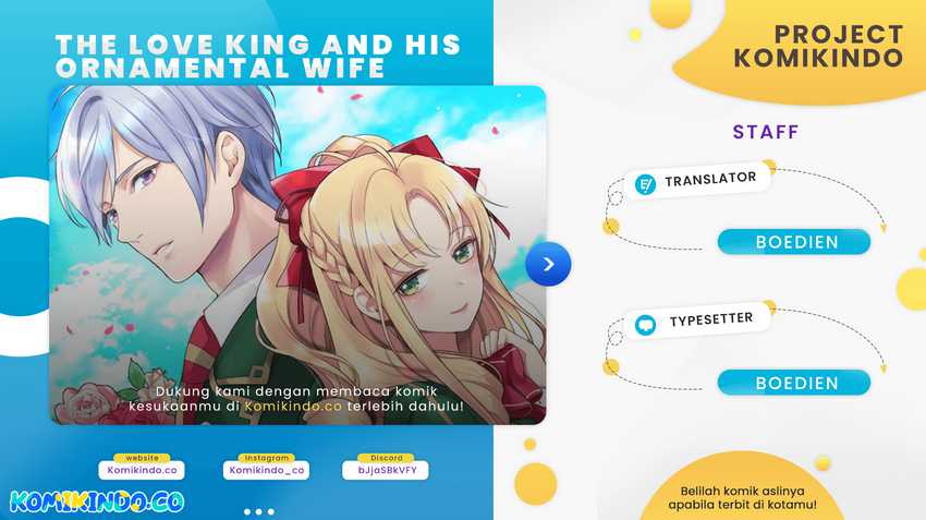 Baca Komik The Love King and His Ornamental Wife Chapter 15 Gambar 1