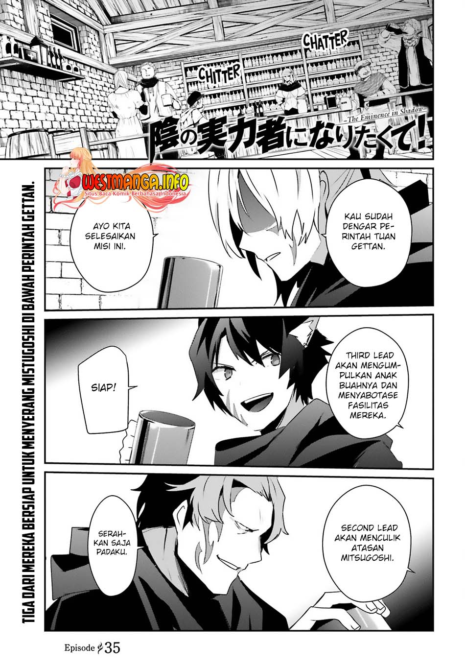 Baca Manga Kage no Jitsuryokusha ni Naritakute Chapter 35 Gambar 2