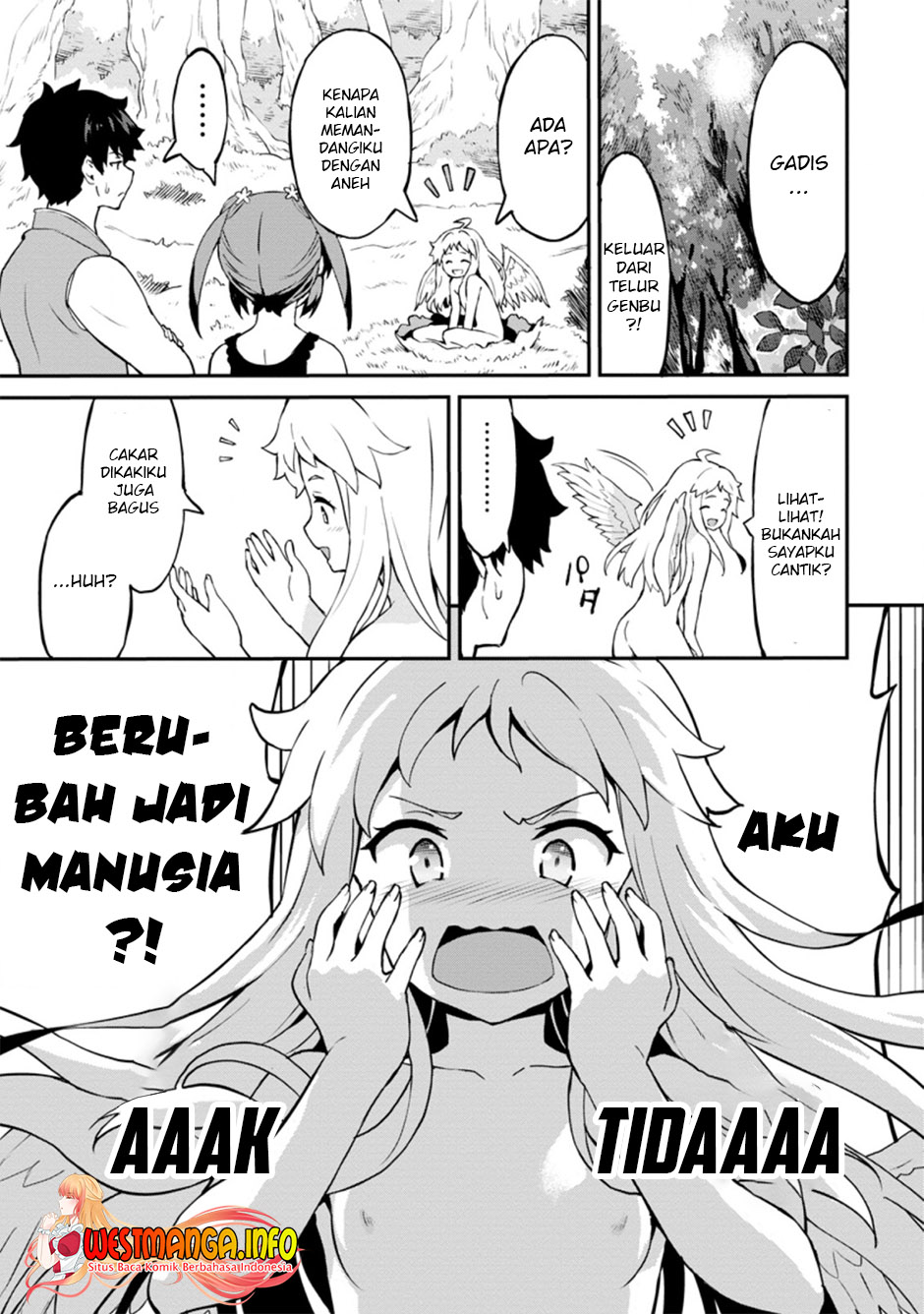 Baca Manga Taberu dake de Level-Up! Damegami to Issho ni Isekai Musou Chapter 25.1 Gambar 2