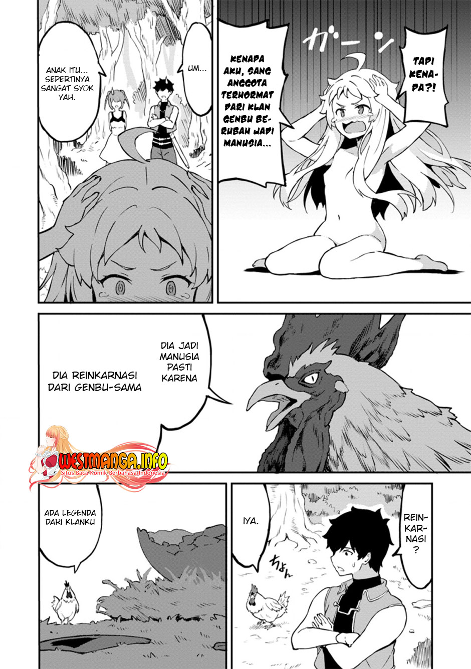 Taberu dake de Level-Up! Damegami to Issho ni Isekai Musou Chapter 25.1 Gambar 5
