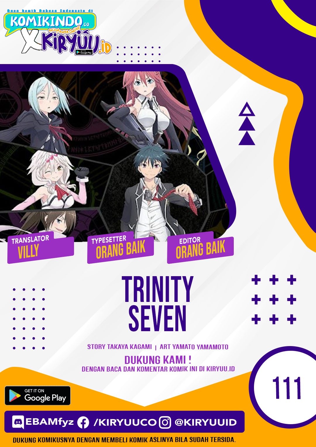 Baca Manga Trinity Seven Chapter 111 Gambar 2