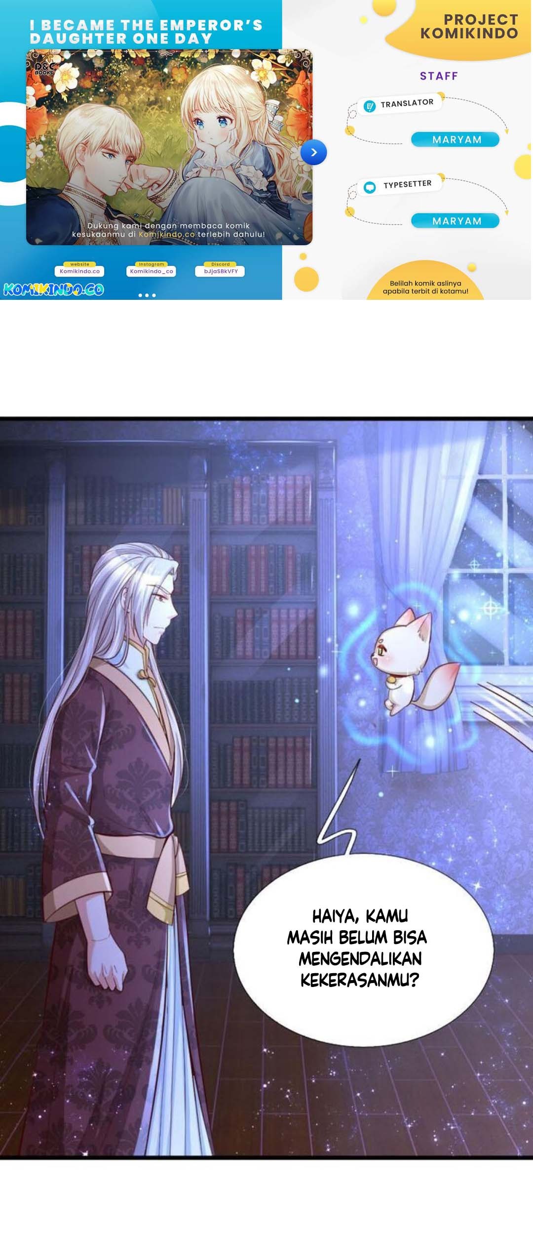 Baca Komik I Became The Emperor’s Daughter One Day Chapter 96 Gambar 1