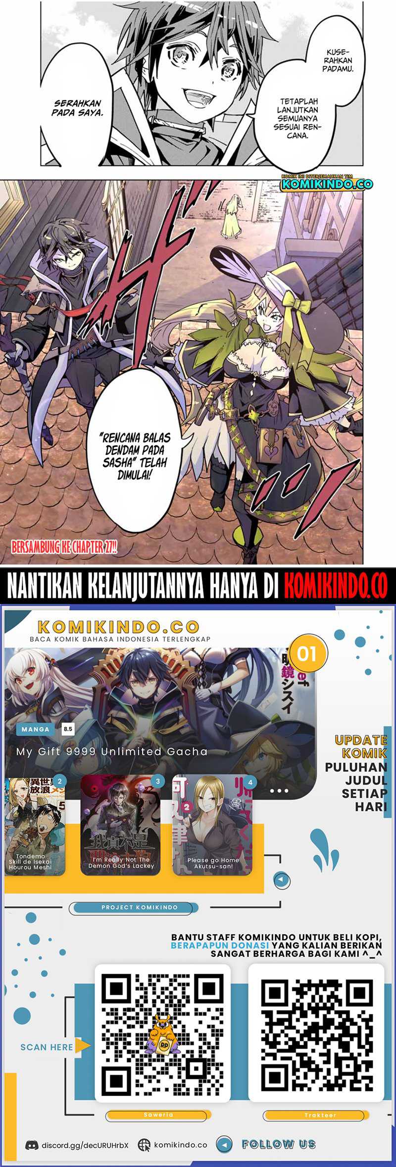 My Gift LVL 9999 Unlimited Gacha Chapter 26 Gambar 17