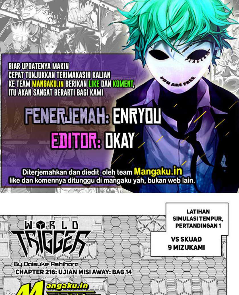 Baca Komik World Trigger Chapter 216 Gambar 1