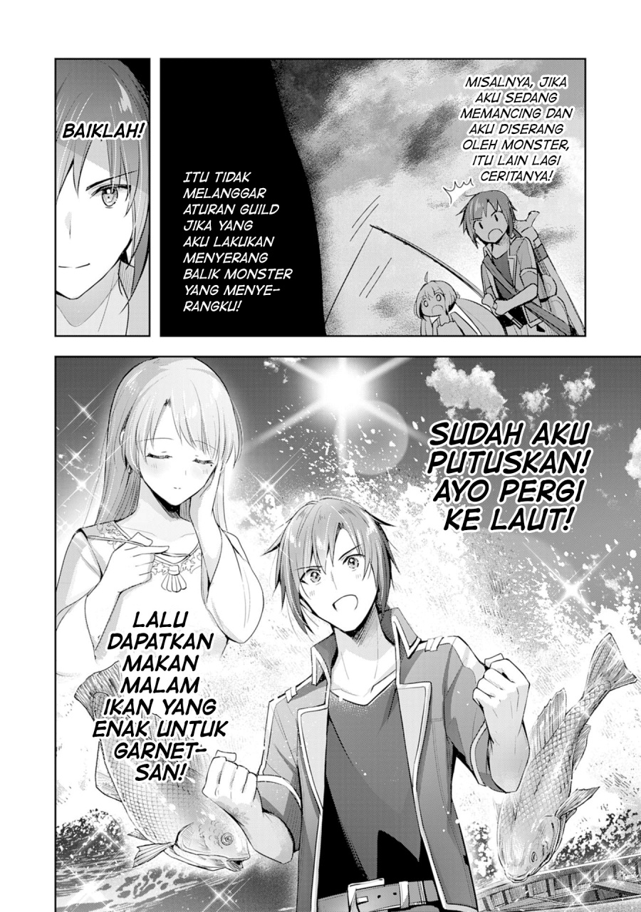Uketsukejo ni Kokuhaku Shitakute Girudo ni Kayoitsumetara Eiyu ni Natteta Chapter 5 Gambar 21