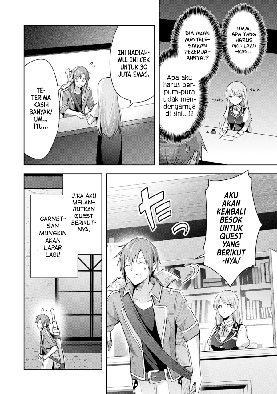Uketsukejo ni Kokuhaku Shitakute Girudo ni Kayoitsumetara Eiyu ni Natteta Chapter 5 Gambar 9