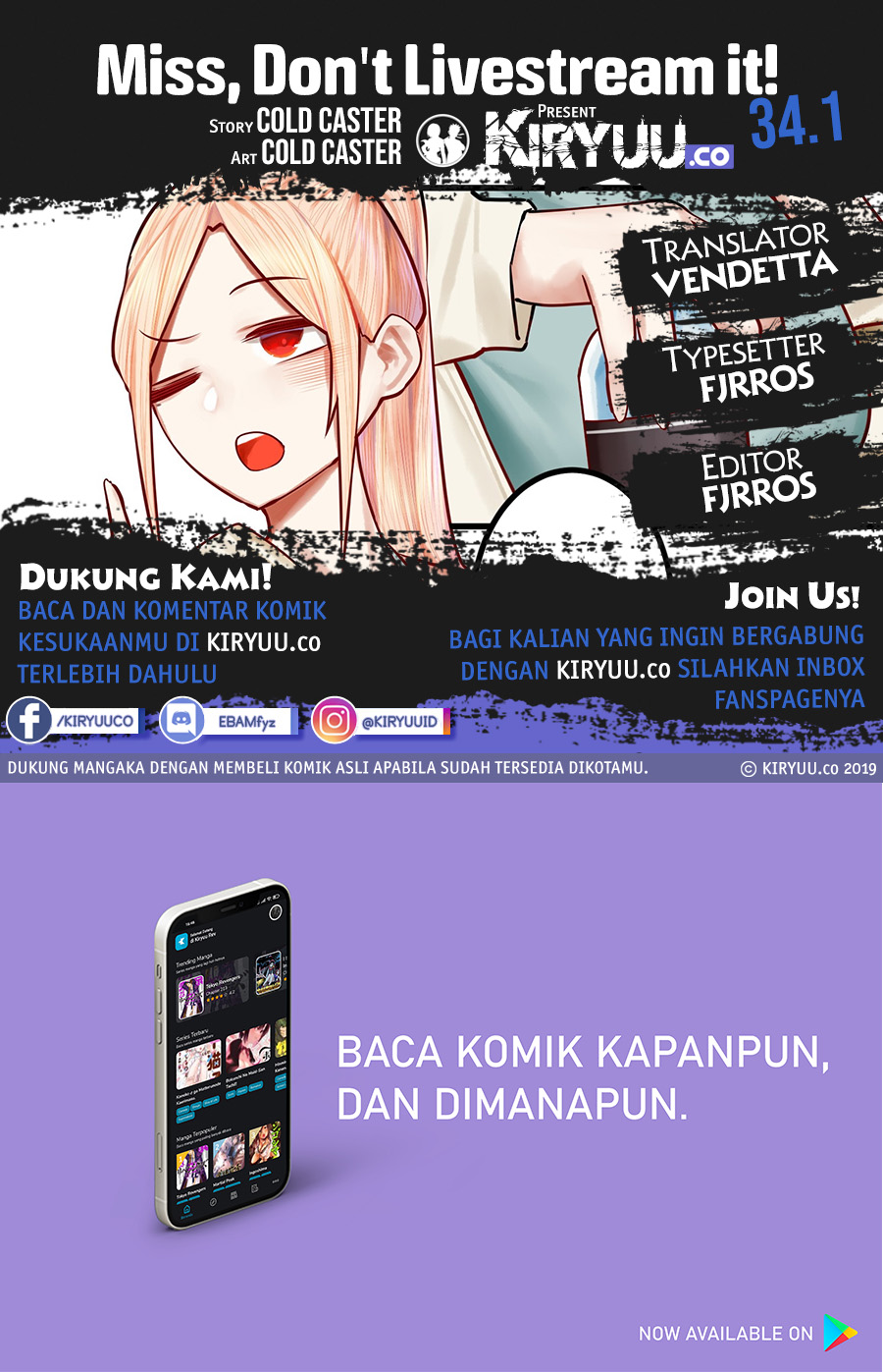 Manhua Miss, don’t livestream it! Chapter 34.1 gambar nomor 2