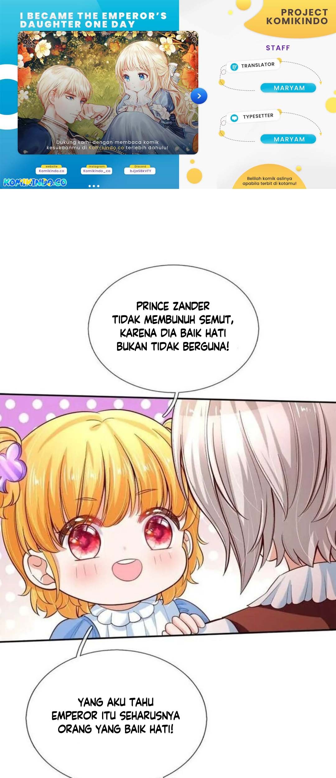 Baca Komik I Became The Emperor’s Daughter One Day Chapter 100 Gambar 1