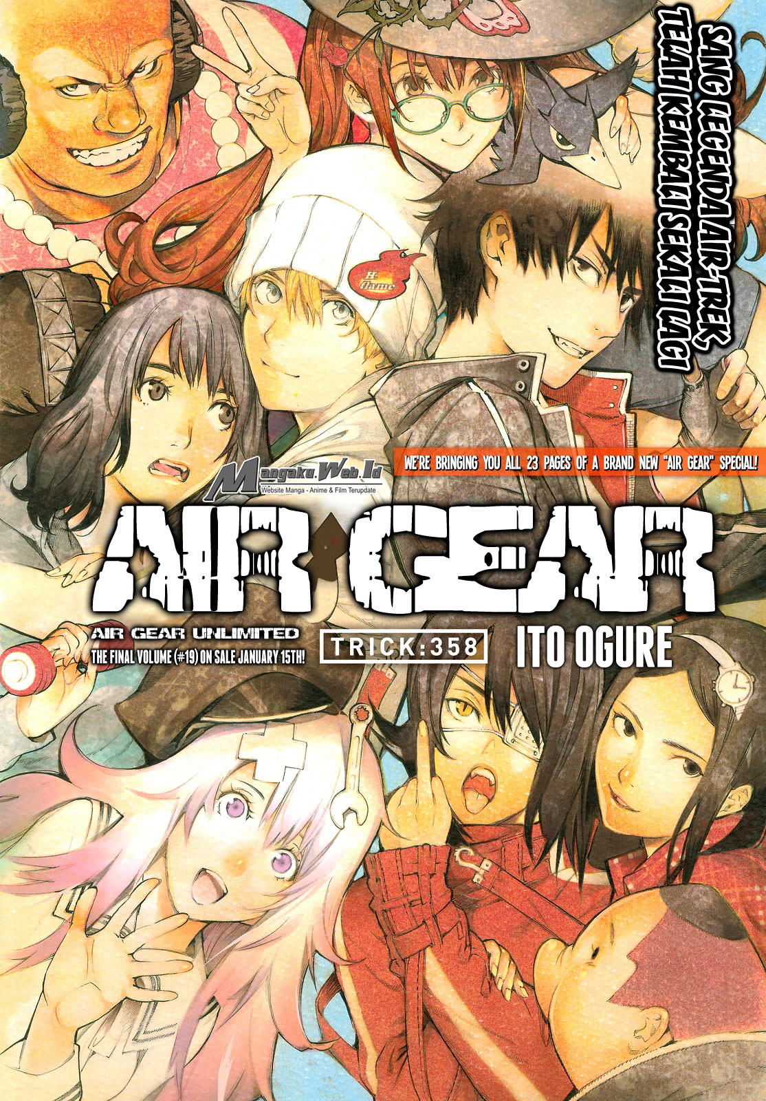 Baca Komik Air Gear Chapter 358 Gambar 1