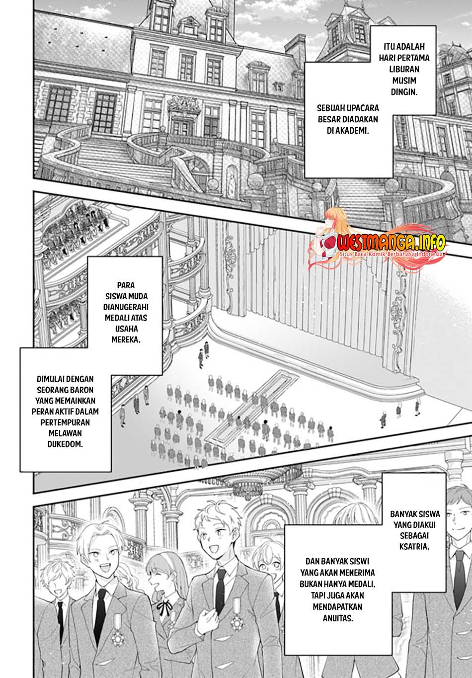Otome Game Sekai wa Mob ni Kibishii Sekai Desu Chapter 38 Gambar 17