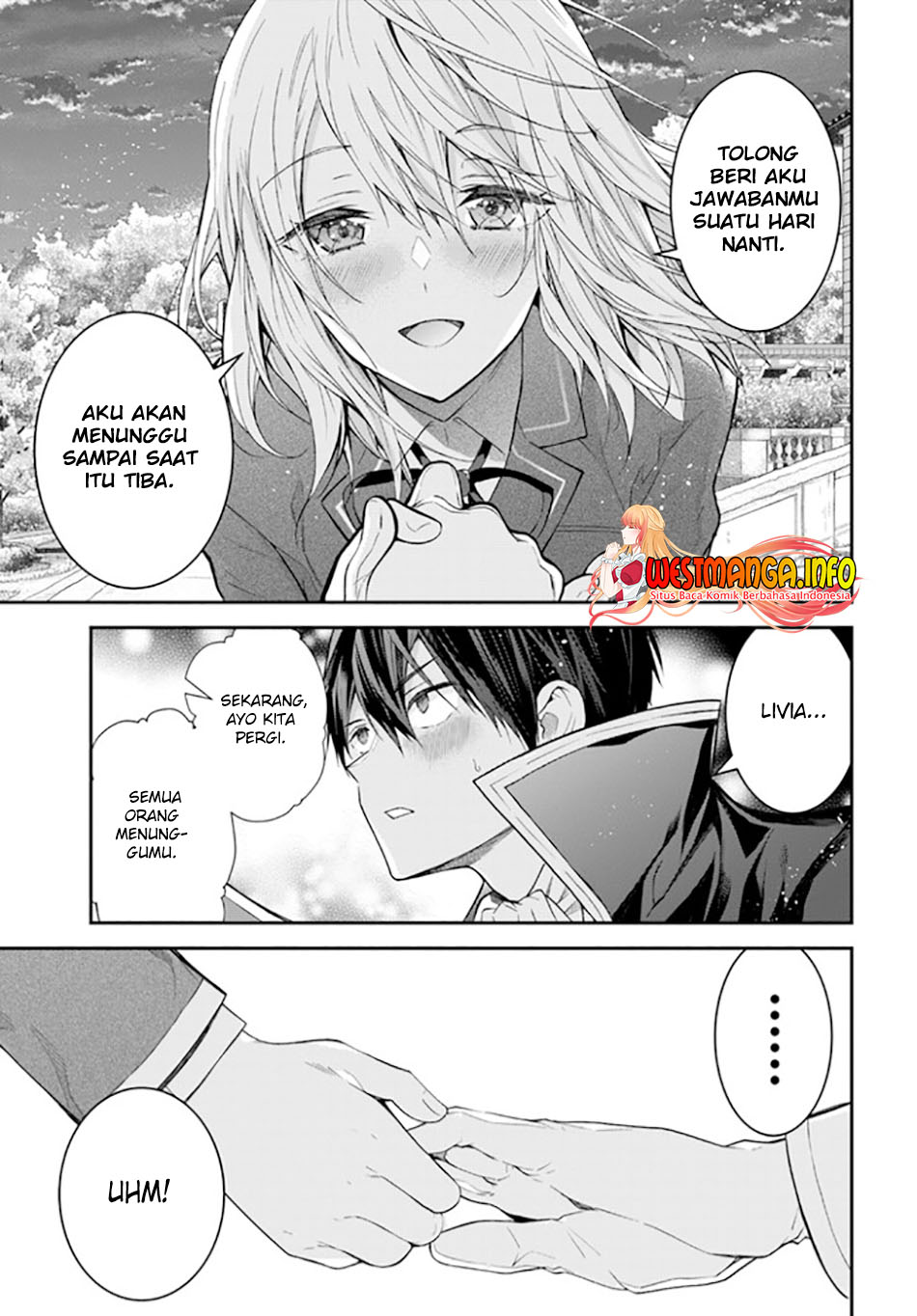Otome Game Sekai wa Mob ni Kibishii Sekai Desu Chapter 38 Gambar 22