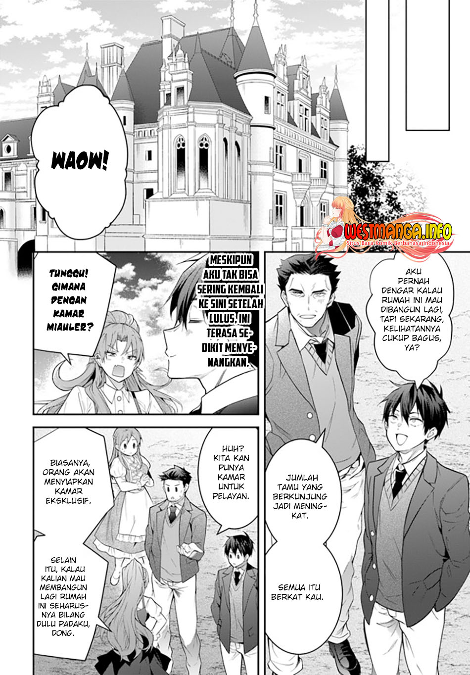 Otome Game Sekai wa Mob ni Kibishii Sekai Desu Chapter 38 Gambar 23