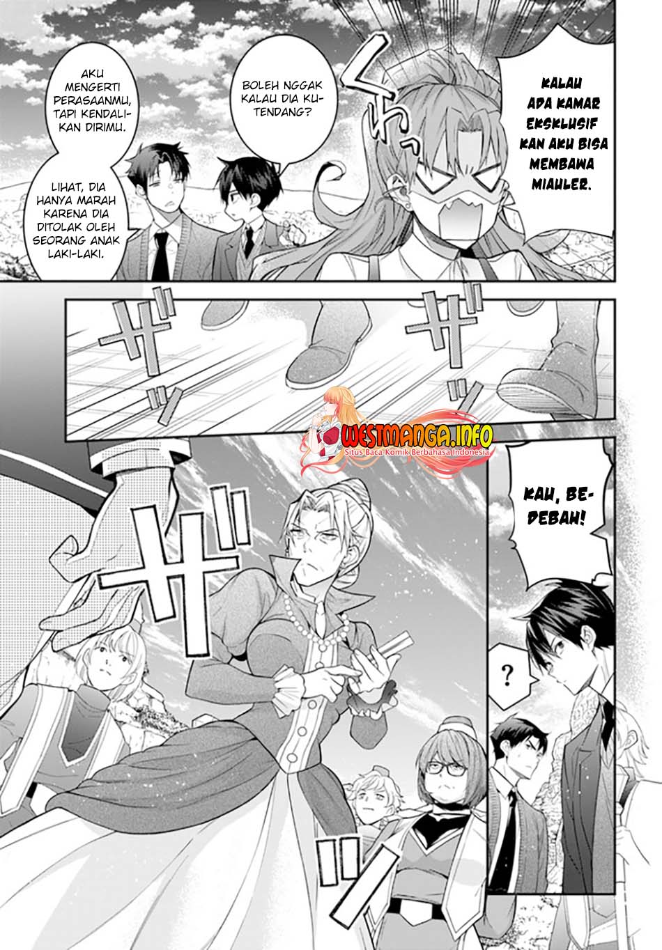 Otome Game Sekai wa Mob ni Kibishii Sekai Desu Chapter 38 Gambar 24