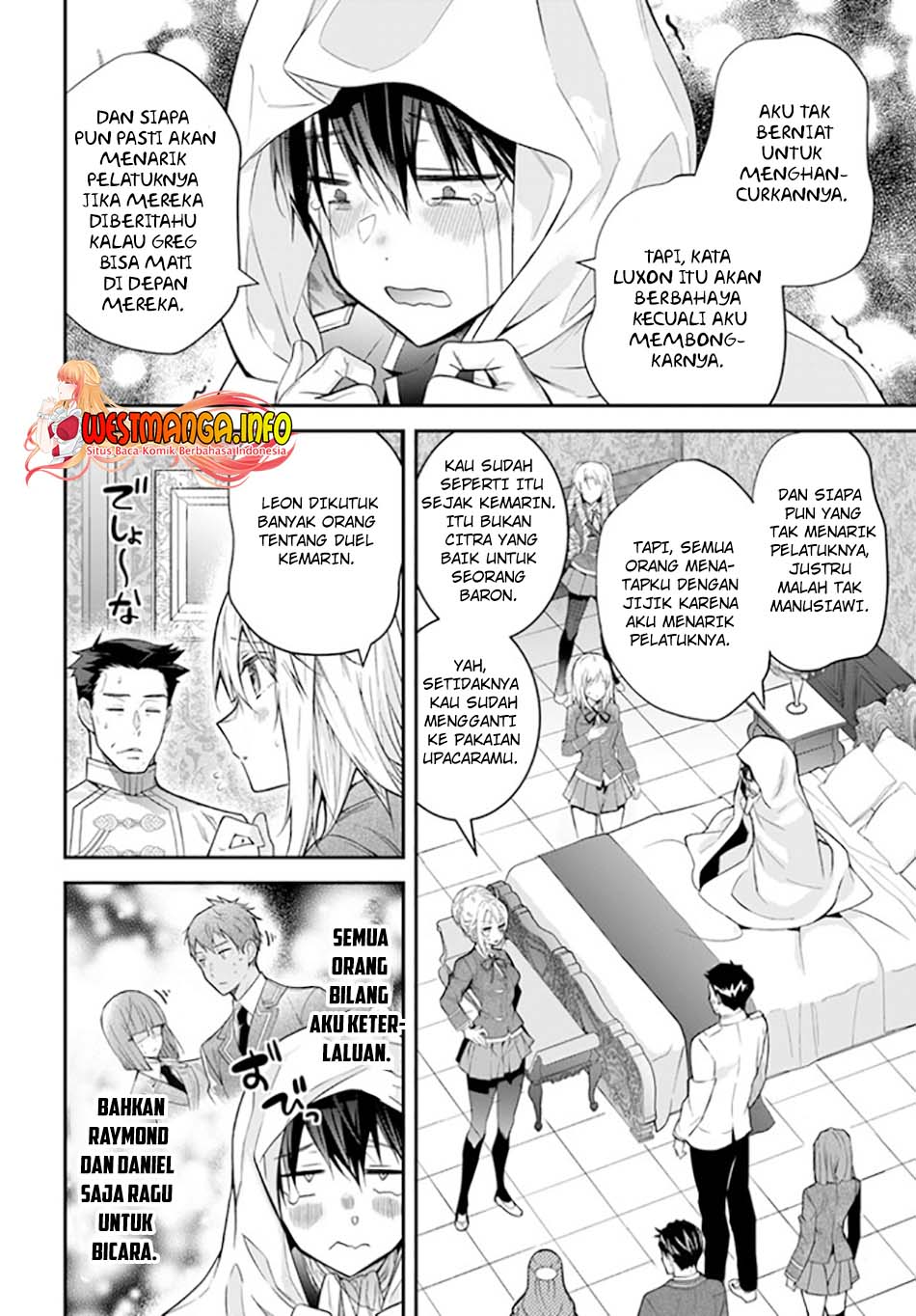 Otome Game Sekai wa Mob ni Kibishii Sekai Desu Chapter 38 Gambar 6