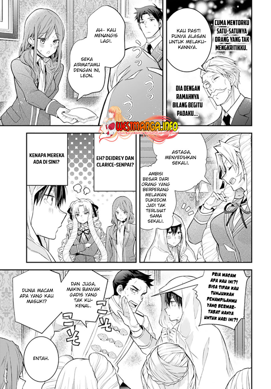 Otome Game Sekai wa Mob ni Kibishii Sekai Desu Chapter 38 Gambar 7