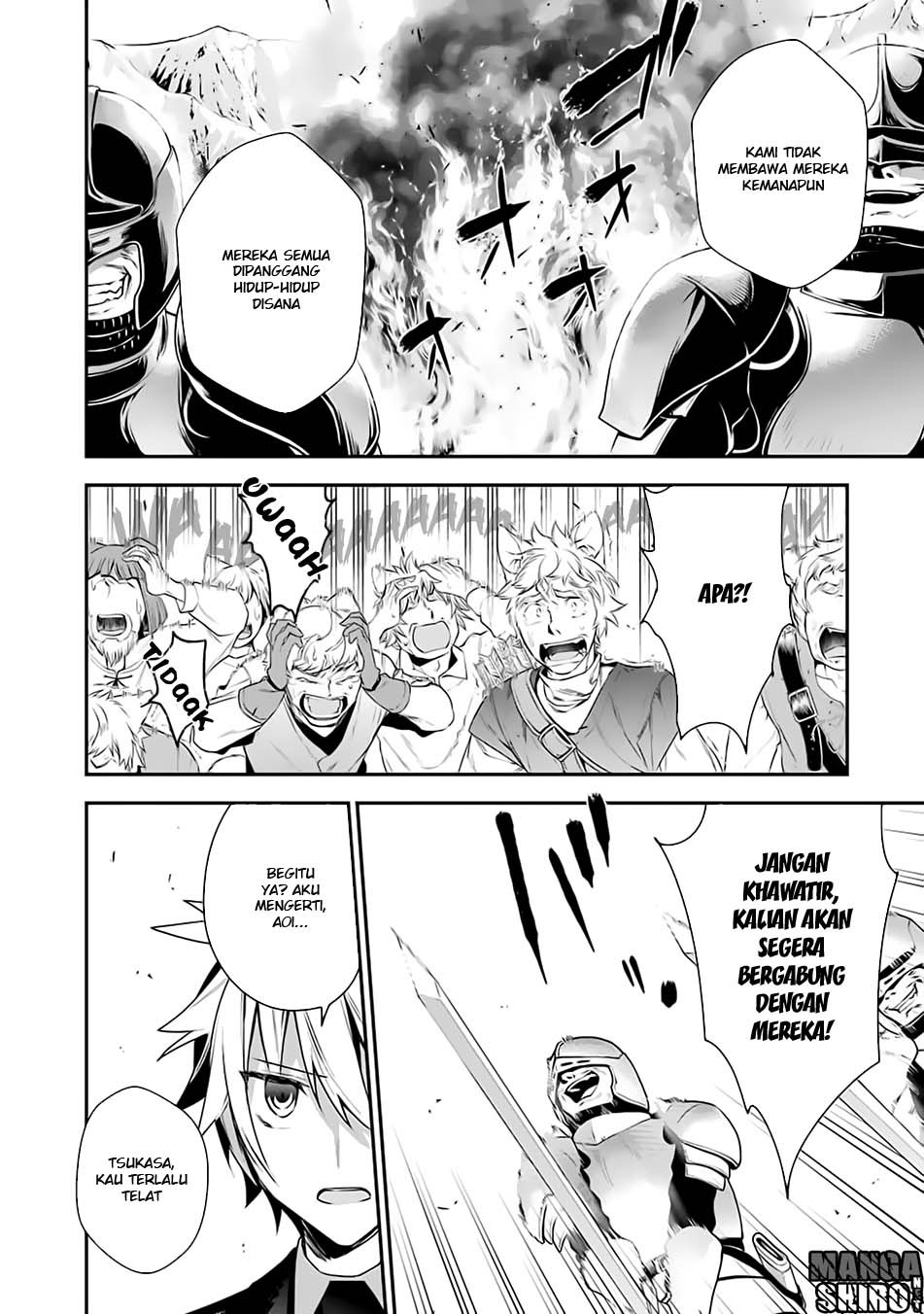 Choujin Koukousei-tachi wa Isekai demo Yoyuu de Ikinuku you desu! Chapter 12 Gambar 19