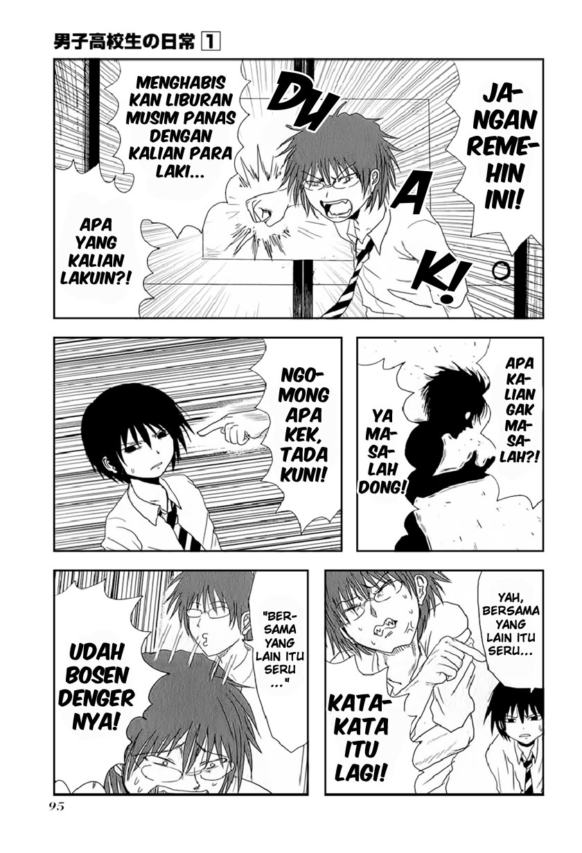 Danshi Koukousei no Nichijou Chapter 11 Gambar 4