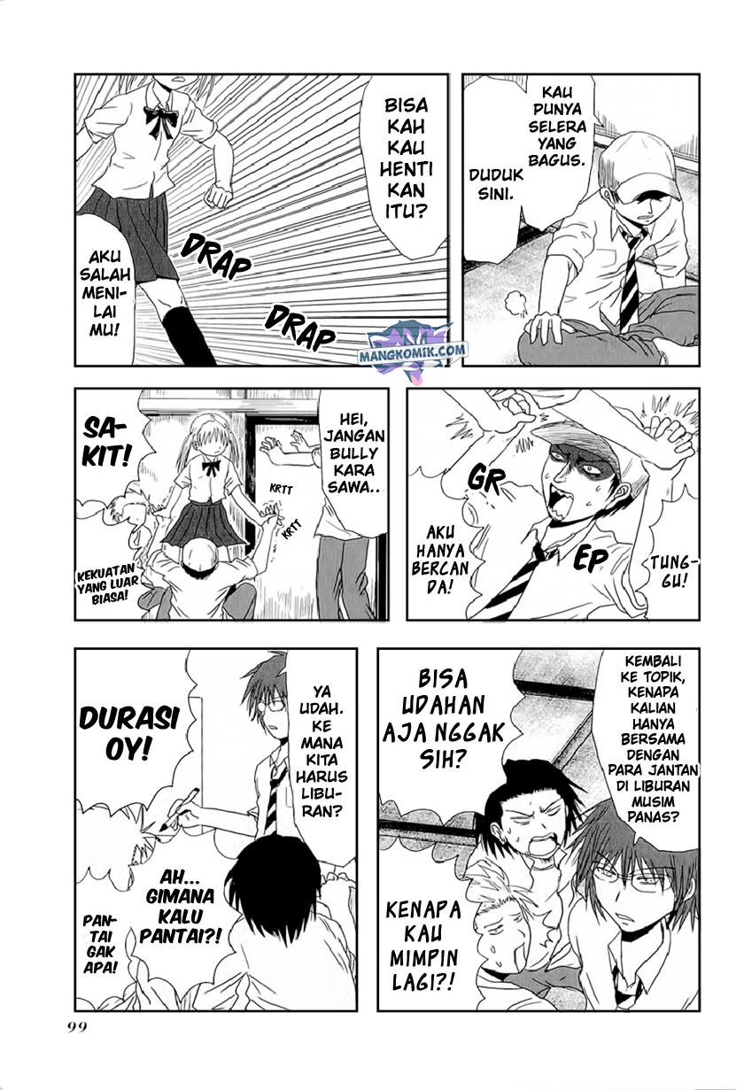 Danshi Koukousei no Nichijou Chapter 11 Gambar 8