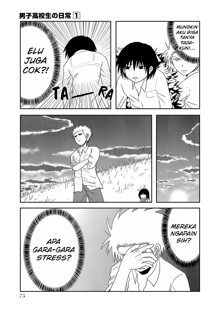 Danshi Koukousei no Nichijou Chapter 08 Gambar 6